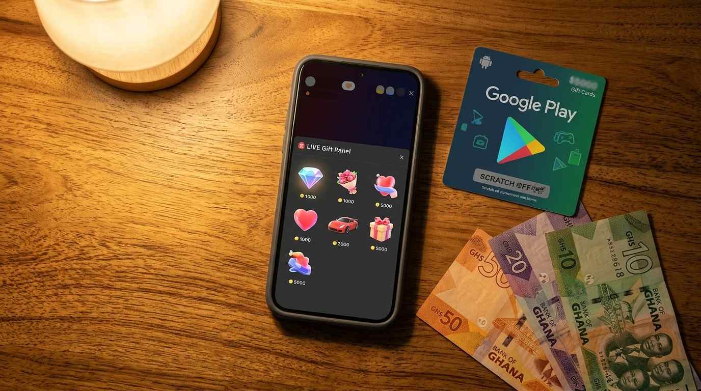 TikTok Coins in Ghana: How to Buy, Exchange & Send Gifts (2026)